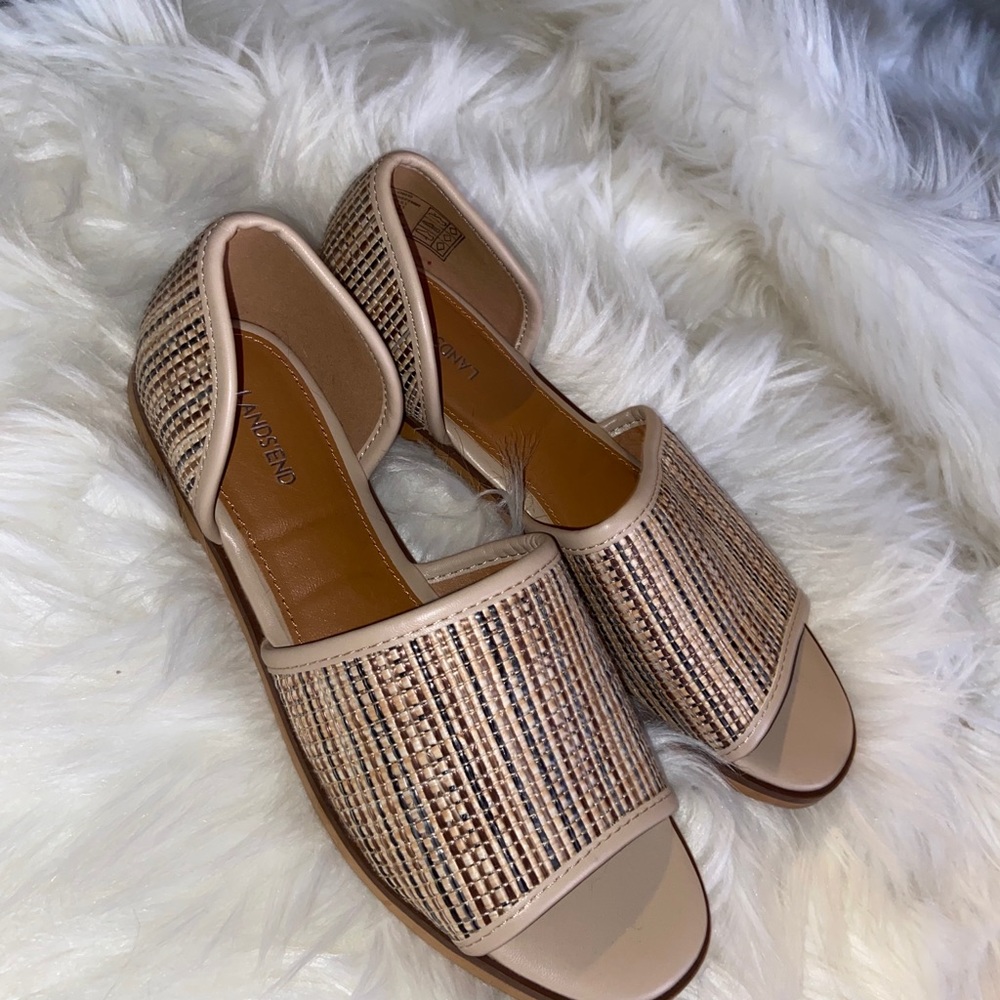 Tan sandals
